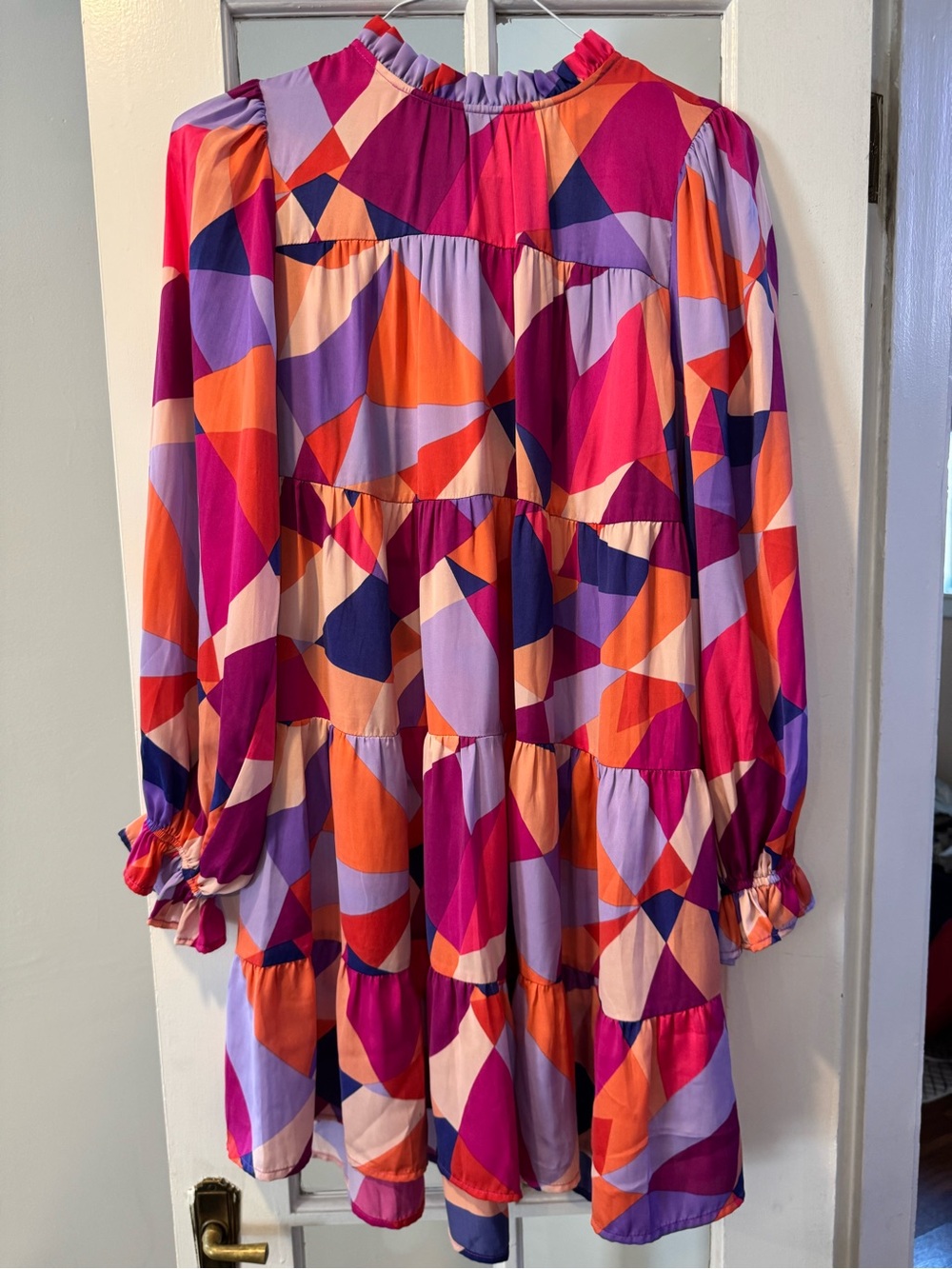 NWT! Easel Tiered Long-Sleeve Dress Size S